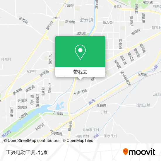 正兴电动工具地图