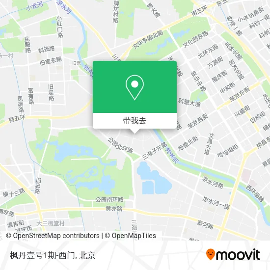 枫丹壹号1期-西门地图