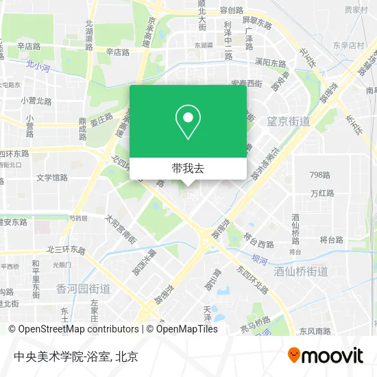 中央美术学院-浴室地图