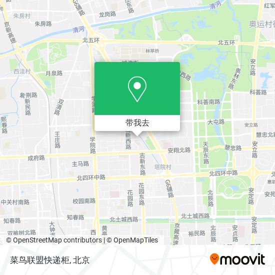 菜鸟联盟快递柜地图