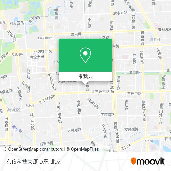 京仪科技大厦-D座地图