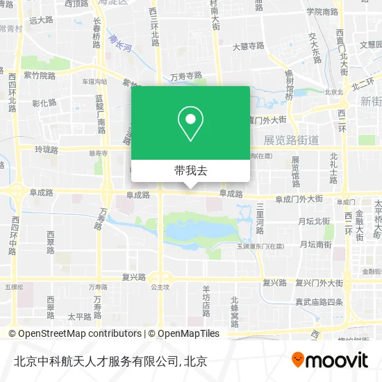 北京中科航天人才服务有限公司地图