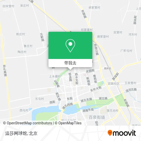 温莎网球馆地图