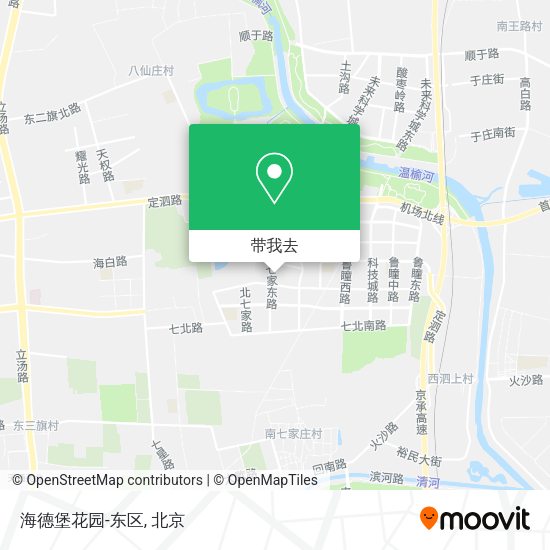 海德堡花园-东区地图