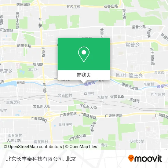 北京长丰泰科技有限公司地图