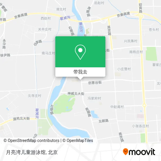 月亮湾儿童游泳馆地图