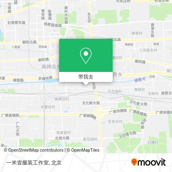 一米壹服装工作室地图