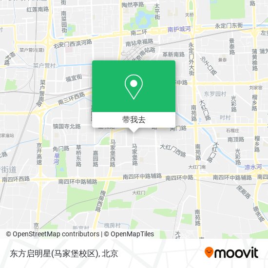 东方启明星(马家堡校区)地图