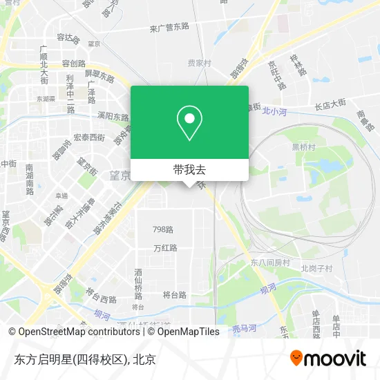 东方启明星(四得校区)地图