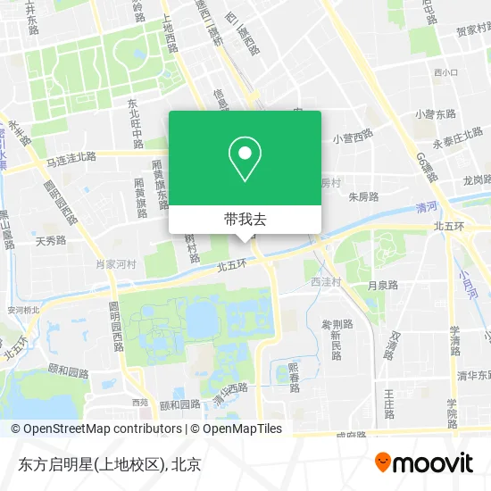 东方启明星(上地校区)地图