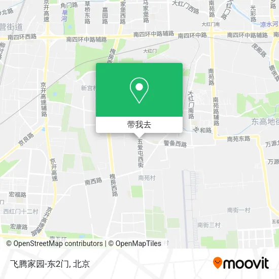 飞腾家园-东2门地图