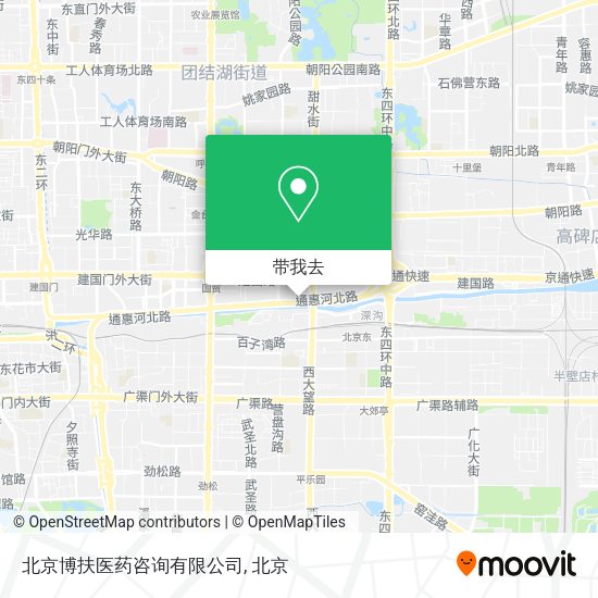 北京博扶医药咨询有限公司地图