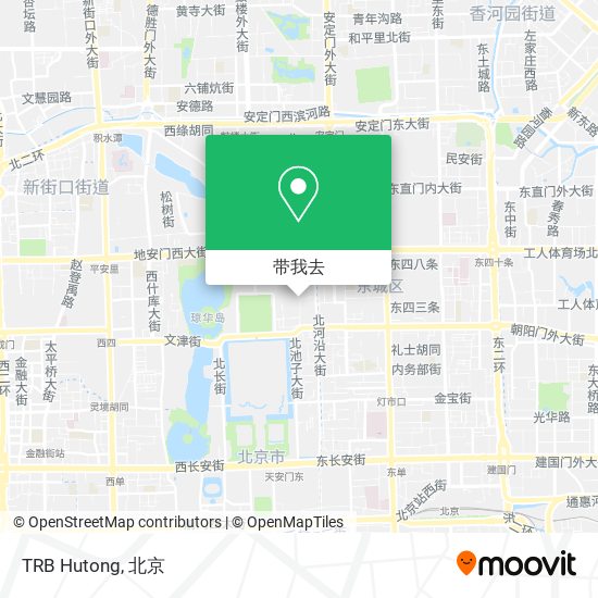 TRB Hutong地图