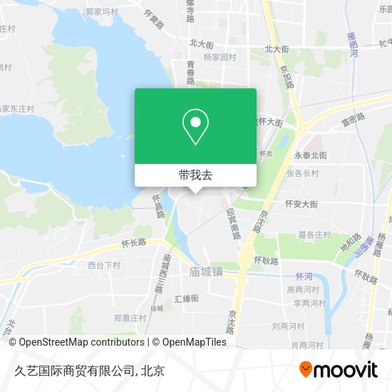 久艺国际商贸有限公司地图
