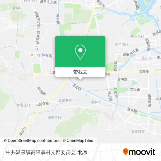 中共温泉镇高里掌村支部委员会地图