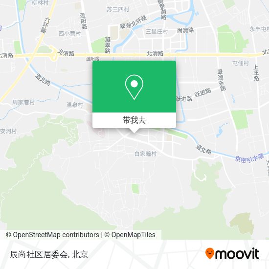 辰尚社区居委会地图