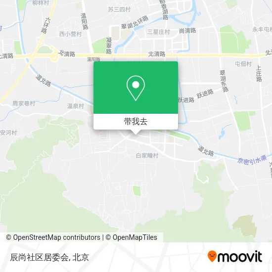 辰尚社区居委会地图