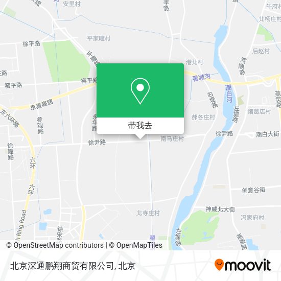 北京深通鹏翔商贸有限公司地图