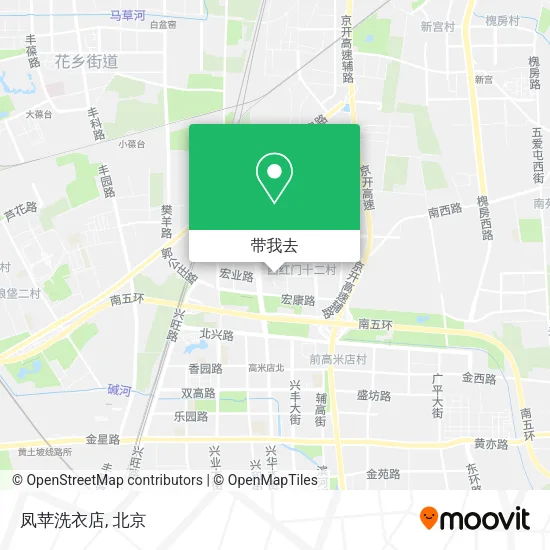 凤苹洗衣店地图