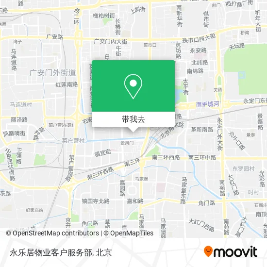 永乐居物业客户服务部地图
