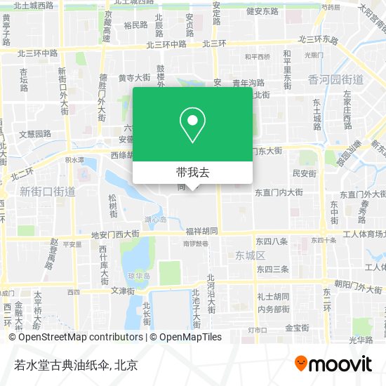 若水堂古典油纸伞地图