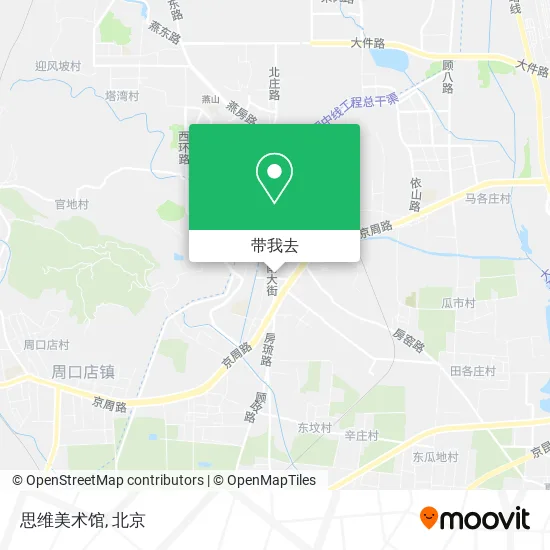 思维美术馆地图