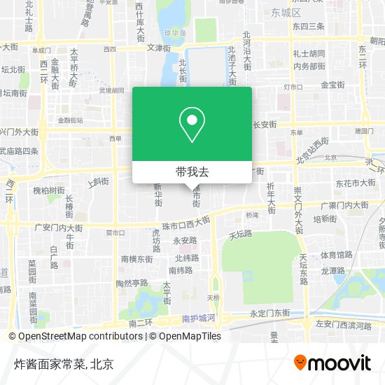 炸酱面家常菜地图
