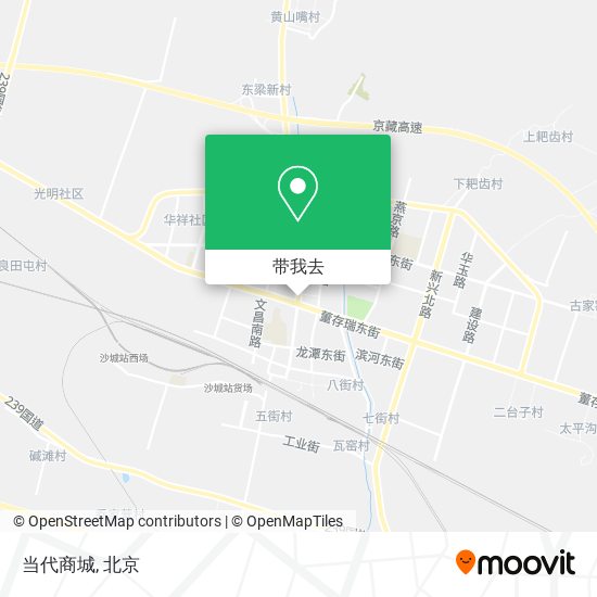 当代商城地图