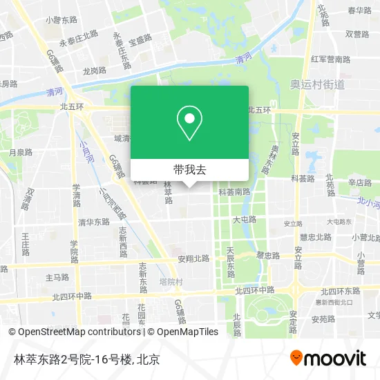 林萃东路2号院-16号楼地图