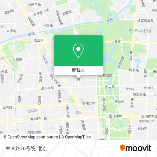 林萃路16号院地图