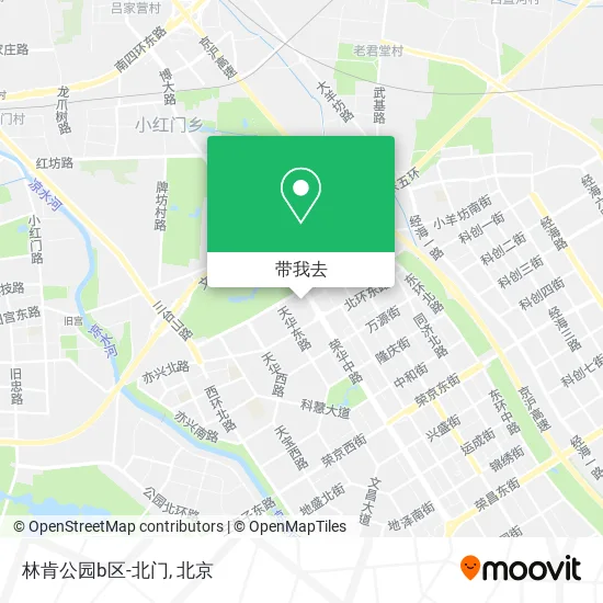 林肯公园b区-北门地图