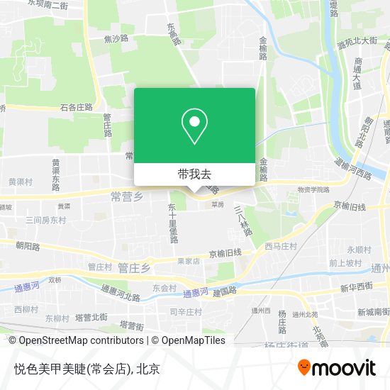 悦色美甲美睫(常会店)地图