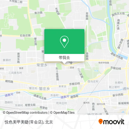 悦色美甲美睫(常会店)地图