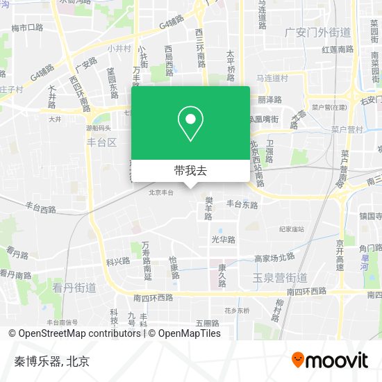 秦博乐器地图