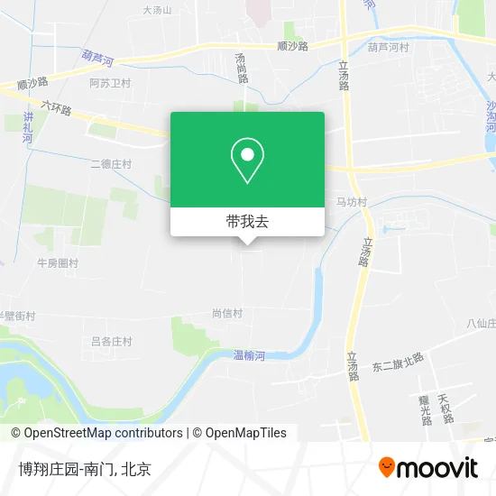 博翔庄园-南门地图
