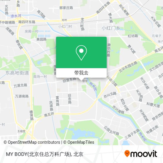 MY BODY(北京住总万科广场)地图