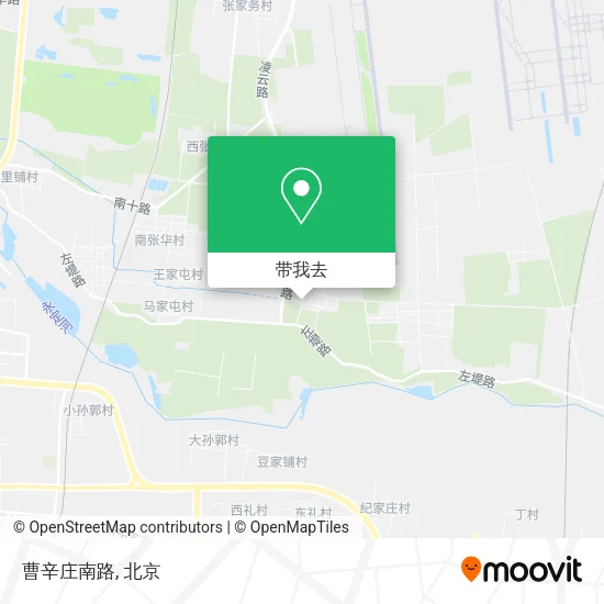 曹辛庄南路地图
