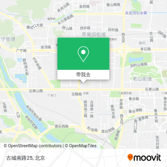 古城南路25地图