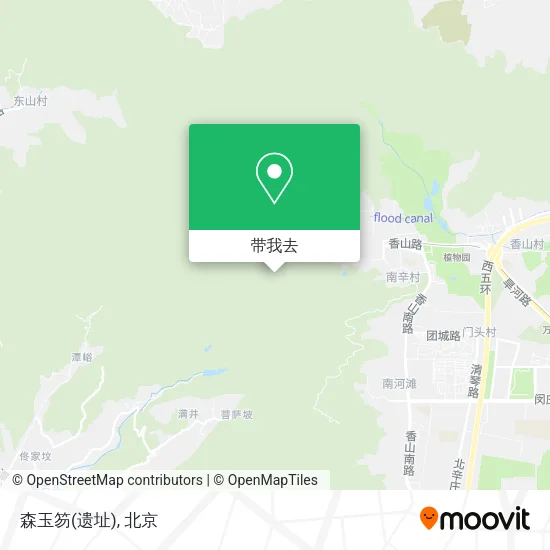森玉笏(遗址)地图