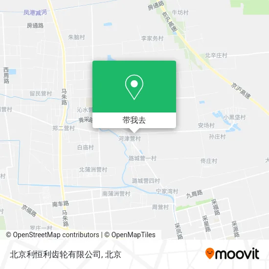 北京利恒利齿轮有限公司地图