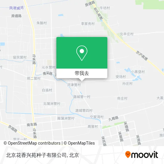北京花香兴苑种子有限公司地图