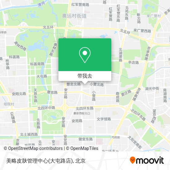 美略皮肤管理中心(大屯路店)地图
