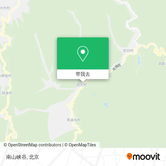 南山峡谷地图