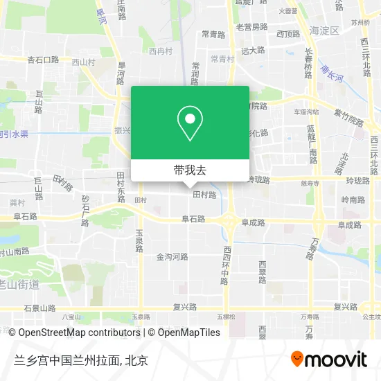 兰乡宫中国兰州拉面地图