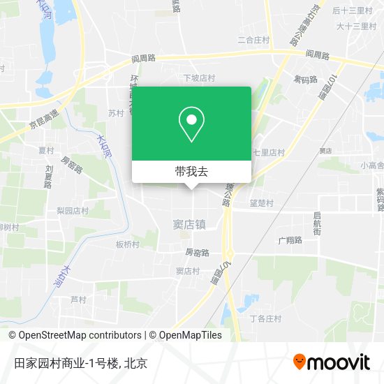 田家园村商业-1号楼地图