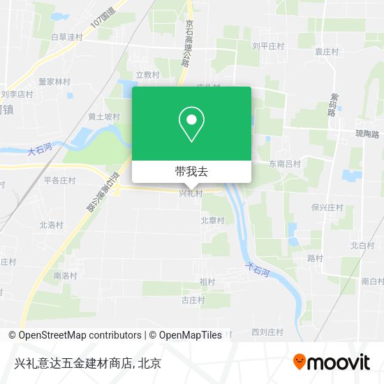 兴礼意达五金建材商店地图