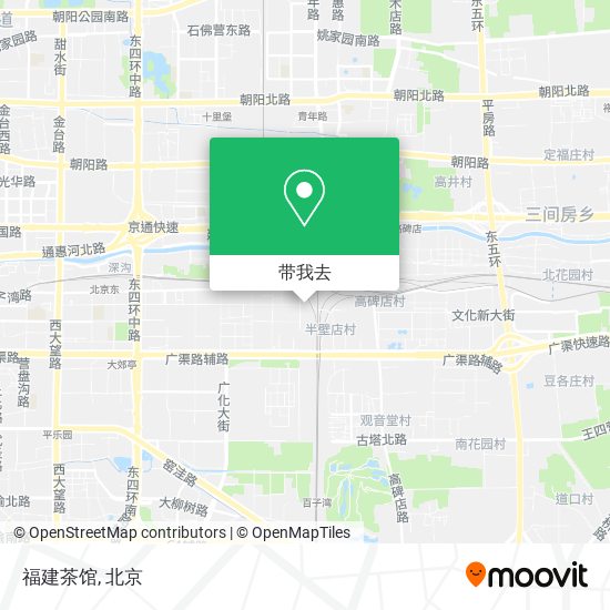 福建茶馆地图