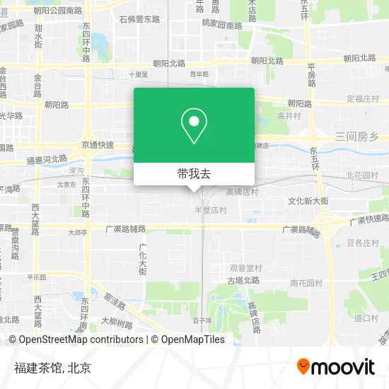 福建茶馆地图