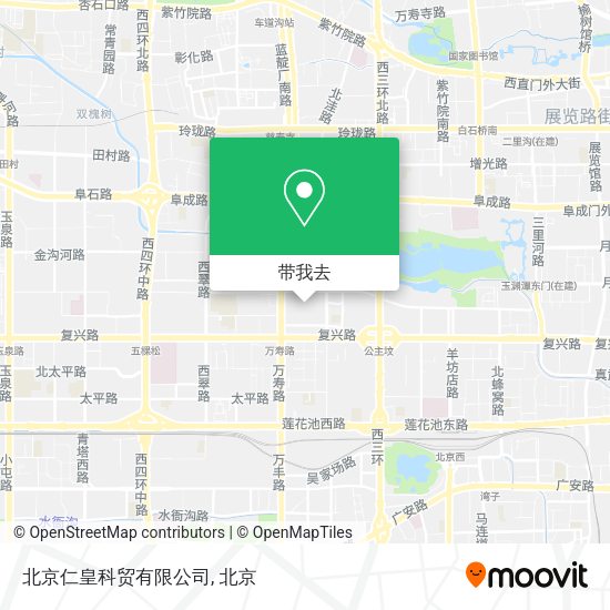 北京仁皇科贸有限公司地图