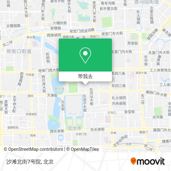 沙滩北街7号院地图